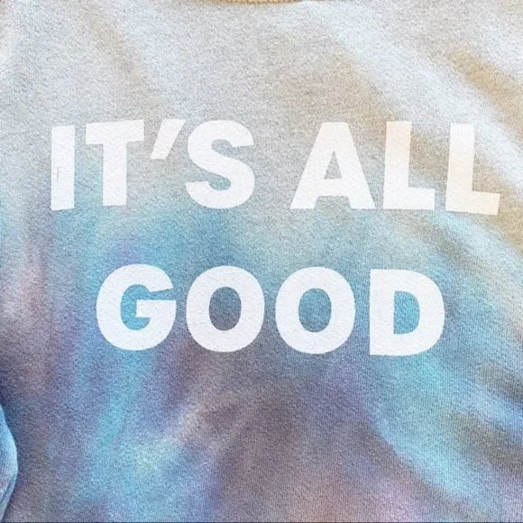 NWT! Anthropologie good‎ hYOUman Sweatshirt - Picture 4 of 6